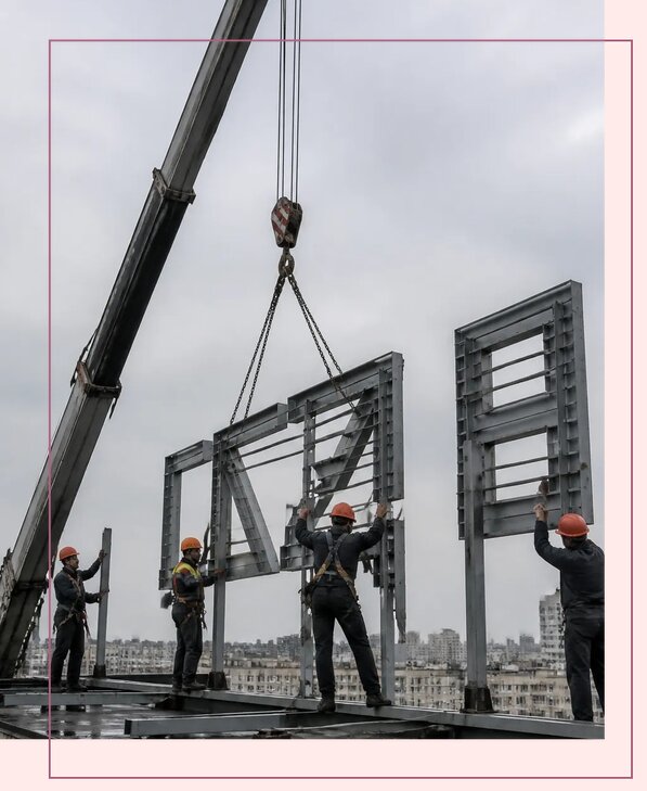 Крышные вывески в Армавире по цене от 253275 р. | Аванза-Рмв